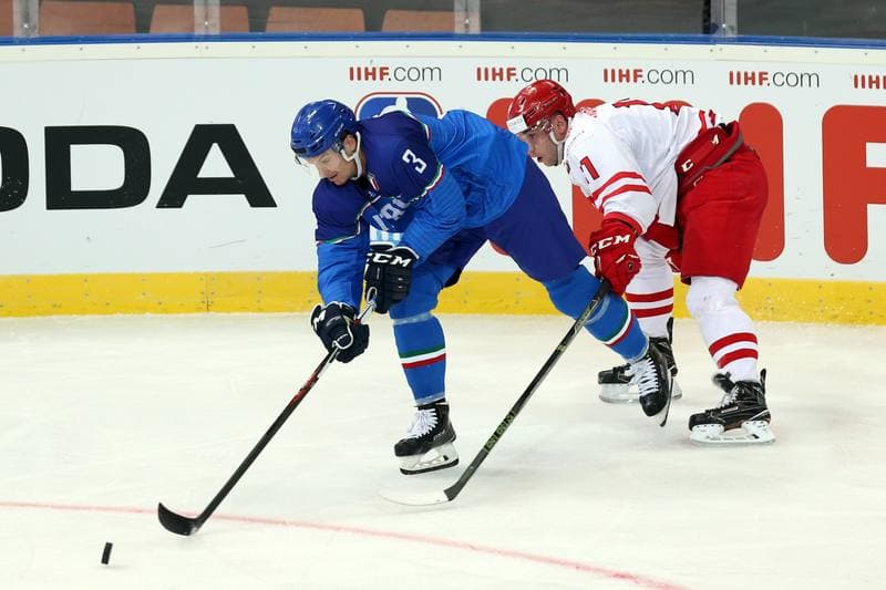 Ice Hockey. World Championship Division 1A. Italy - Poland. 23.04.2016