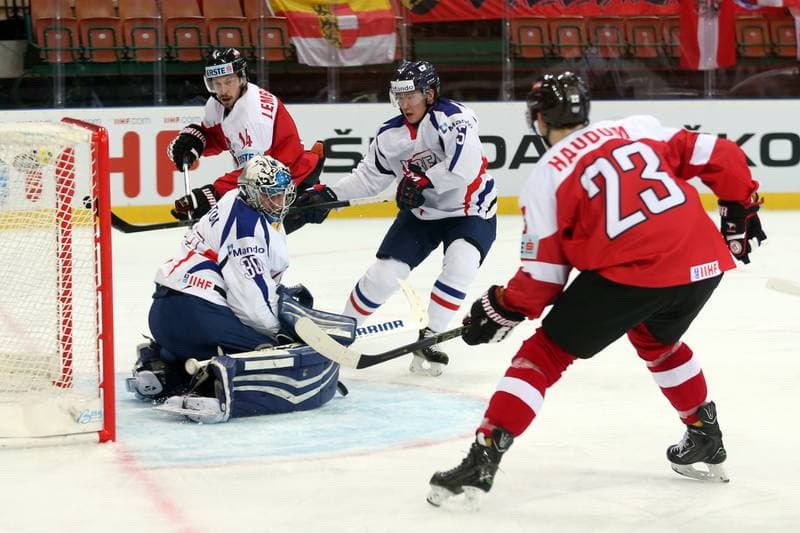 Ice Hockey. World Championship Division 1A. Korea - Austria. 23.04.2016