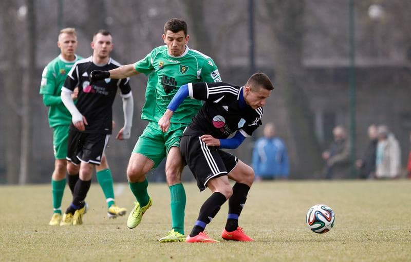 Football. Friendly Match. GKS Katowice - Nadwislan Gora. 28.02.2015