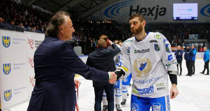 Ice Hockey. Re-Plast Unia Oswiecim - GKS Katowice. 08.04.2022