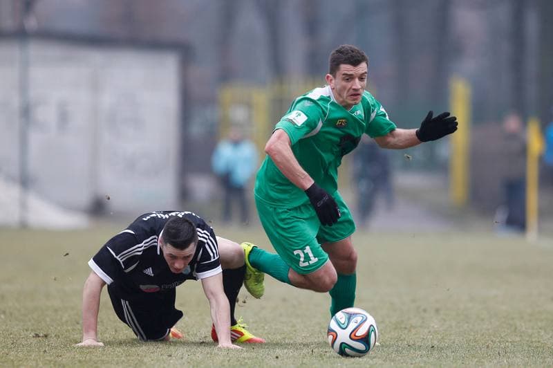 Football. Friendly Match. GKS Katowice - Nadwislan Gora. 28.02.2015