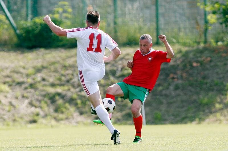 Football. Football History Lesson. Slask Oldboys - Poland. 12.06.2016