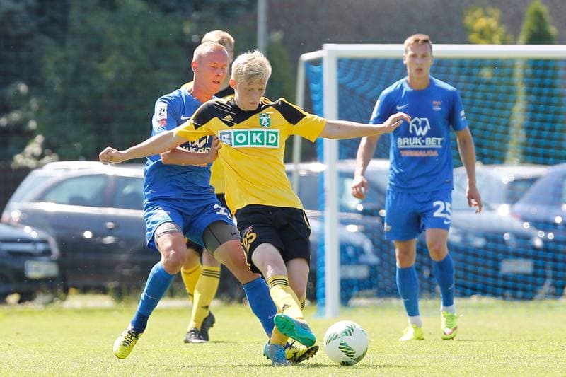 Football. Sparing. Bruk-Bet Termalica Nieciecza - MFK Karvina. 02.07.2016