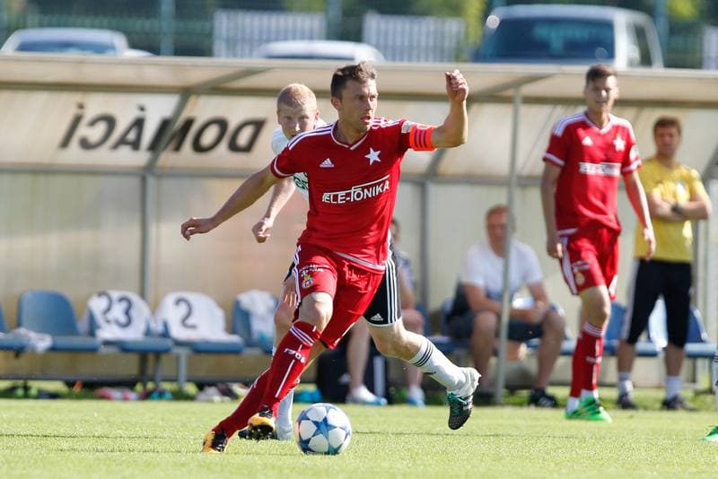Football. Sparing. MFK Karvina - Wisla Krakow. 05.07.2016