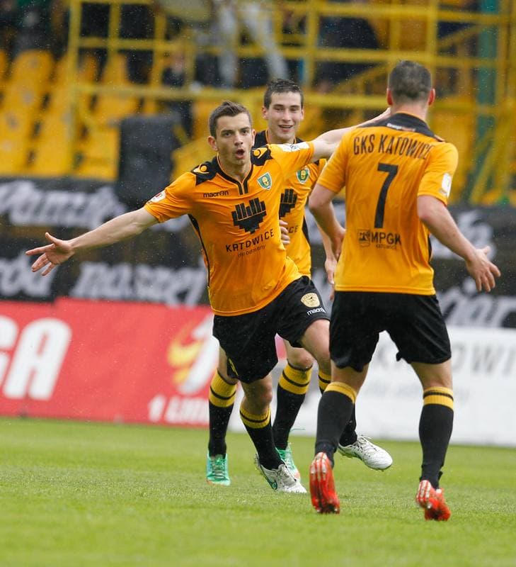 Football. I Liga. GKS Katowice - Olimpia Grudziadz. 10.05.2015