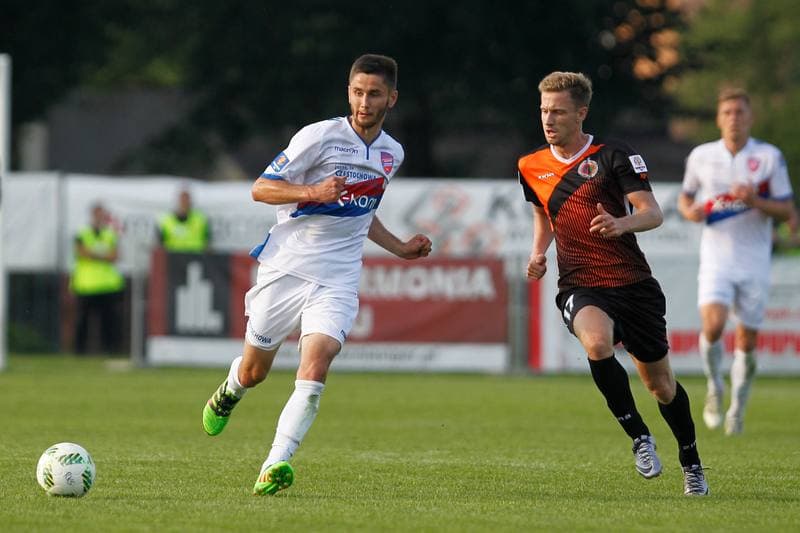Football. Polish Cup. Rakow Czestochowa - Chrobry Glogow. 23.07.2016