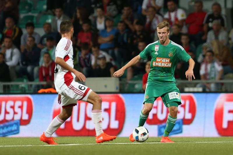 Football. UEFA Europa League. AS Trencin - Rapid Wien. 18.08.2016