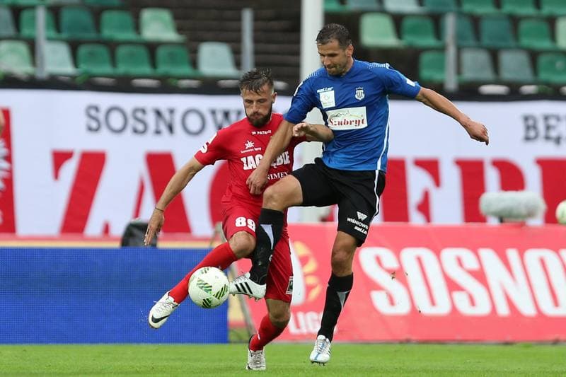 Football. I Liga. Zaglebie Sosnowiec - Sandecja Nowy Sacz. 21.08.2016