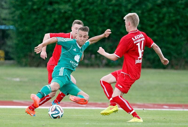 Football. Friendly Match. Lechia Dzierzoniow - GKS Katowice. 08.07.2015