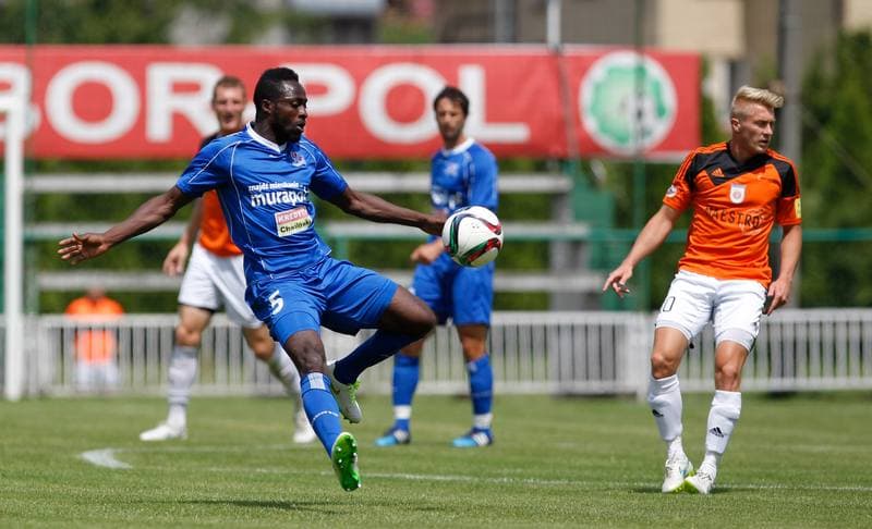 Football. Friendly Match. Podbeskidzie Bielsko Biala - MFK Ruzomberok. 10.07.2015
