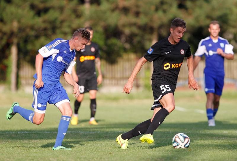 Football. Polish Cup. Nadwisla Gora - Zaglebie Lubin. 28.07.2015