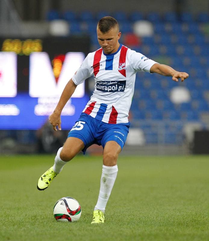 Football. T-Mobile Ekstraklasa. Podbeskidzie Bielsko Biala - Pogon Szczecin. 03.03.2014
