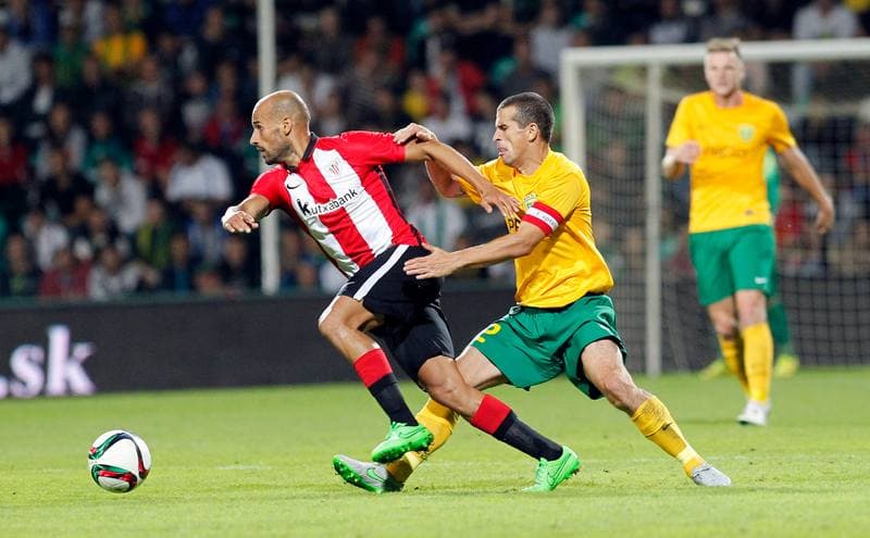 Football. UEFA Europa League. MSK Zilina - Athletic Club. 20.08.2015