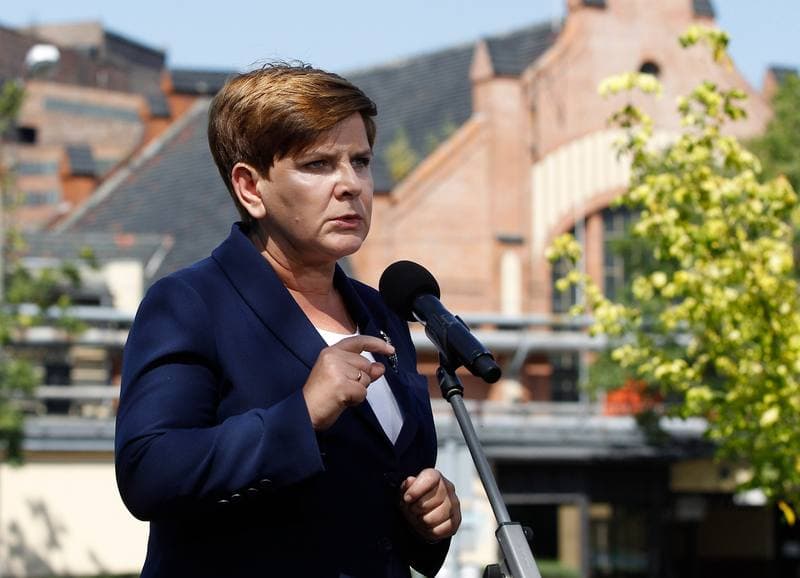 Beata Szydlo. Press Conference. 26.08.2015