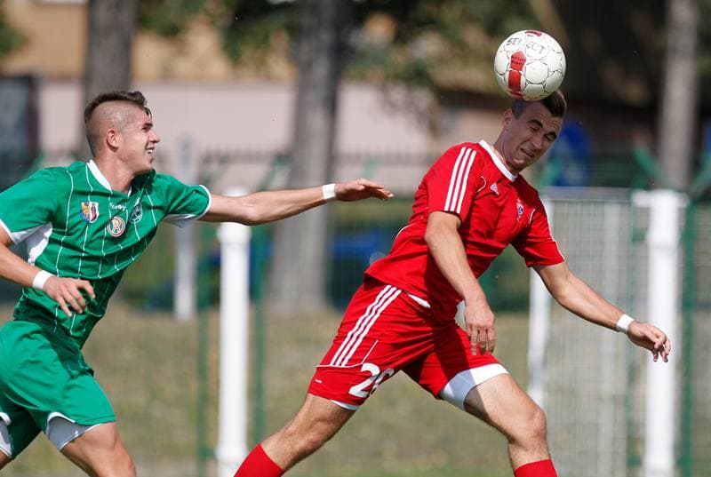 Football. III Liga. Grunwald Ruda Slaska - Gornik II Zabrze. 06.09.2014