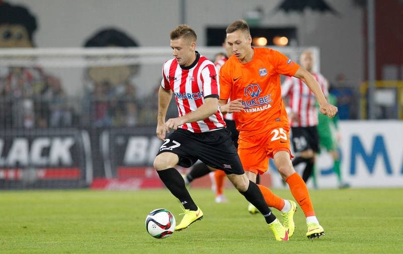 Football. PKO BP Ekstraklasa. Cracovia Krakow - Termalica Bruk Bet Nieciecza. 12.09.2015