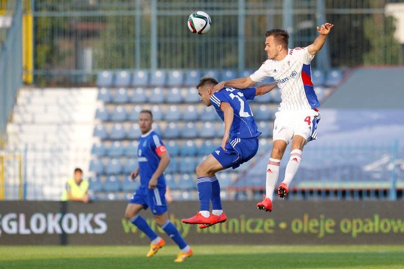 Football. T-Mobile Ekstraklasa. Ruch Chorzow - Gornik Zabrze. 04.10.2014