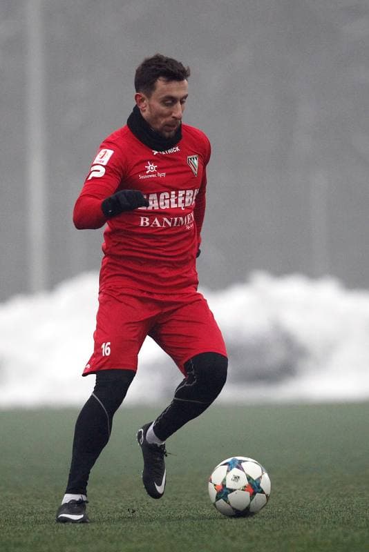 Football. Sparing. Zaglebie Sosnowiec - BKS Stal Bielsko-Biala. 01.02.2017