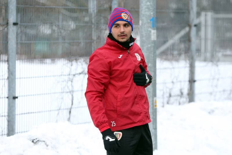 Football. Piast Gliwice. Training. 02.02.2017