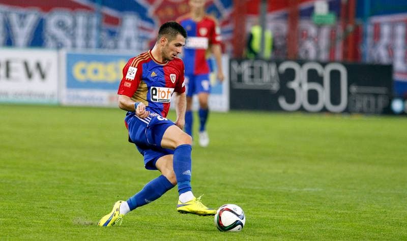 Football. PKO BP Ekstraklasa. Piast Gliwice - Wisla Krakow. 03.10.2015