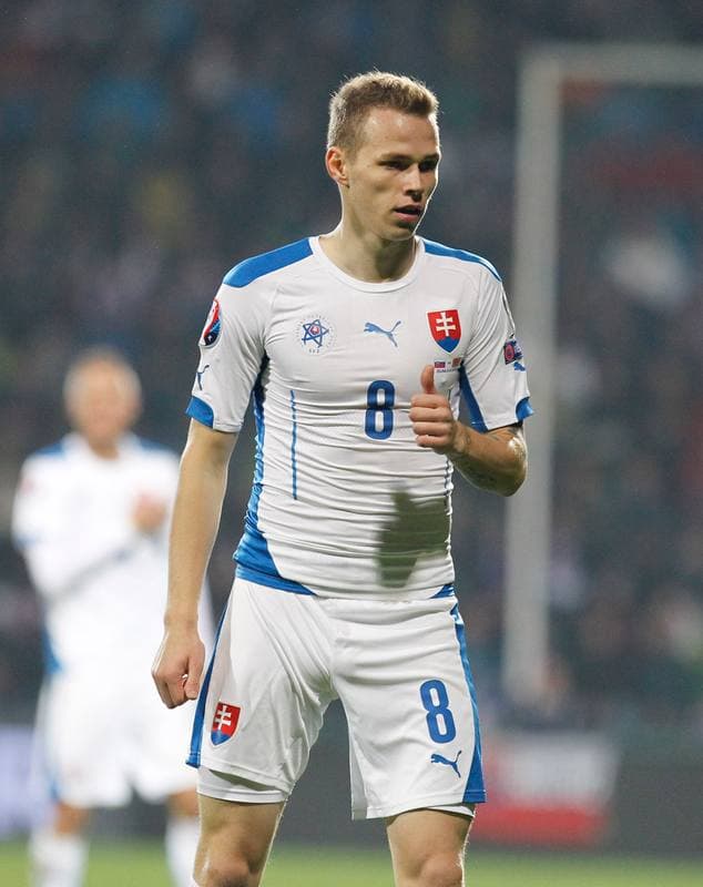 Football. UEFA Euro 2016 Qualifiers. Slovakia - Belarus. 09.10.2015