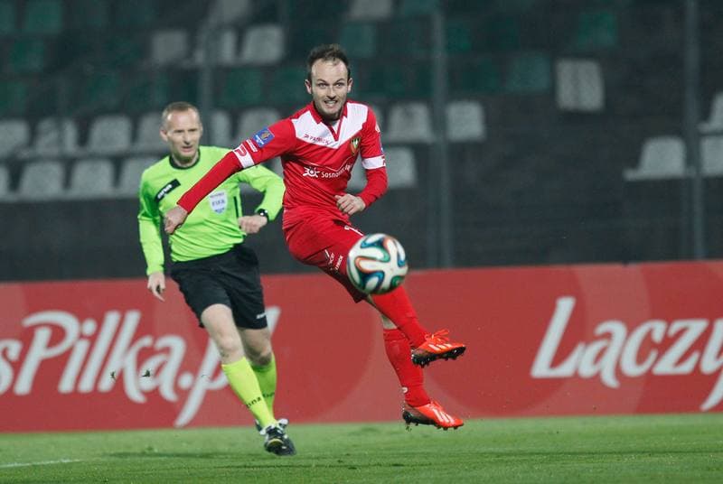 Football. Polish Cup. Zaglebie Sosnowiec - Cracovia Krakow. 27.10.2015