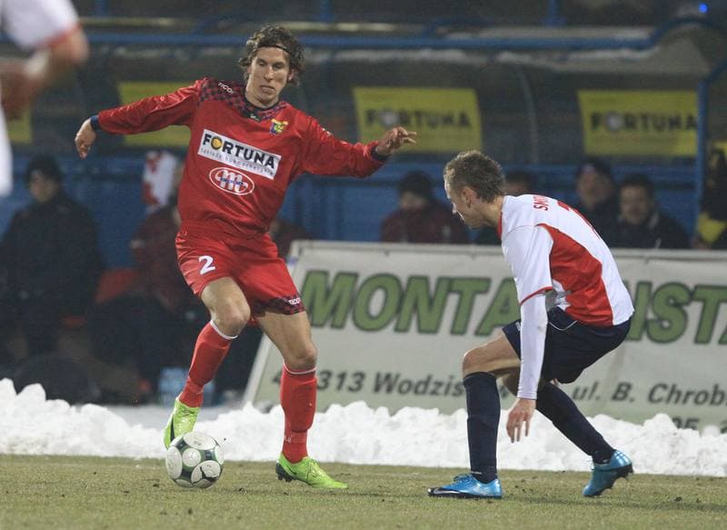 Football. Ekstraklasa. Odra Wodzislaw - Piast Gliwice. 12.03.2010