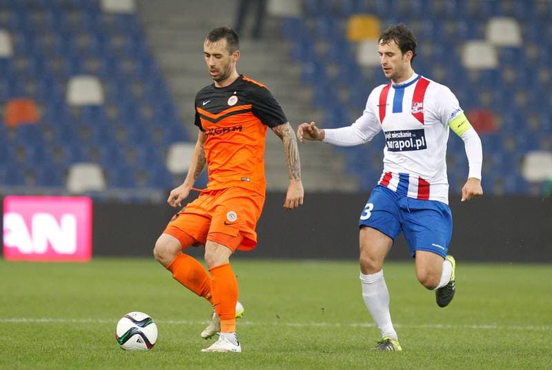 Football. PKO BP Ekstraklasa. Podbeskidzie Bielsko Biala - Zaglebie Lubin. 22.11.2015