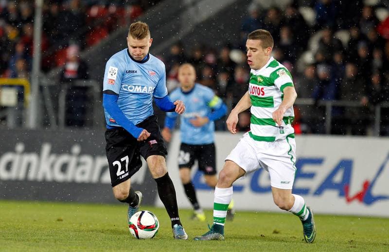Football. T-Mobile Ekstraklasa. Cracovia Krakow - Lechia Gdansk. 04.12.2013