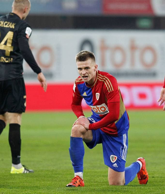 Football. PKO BP Ekstraklasa. Piast Gliwice - Cracovia Krakow. 05.12.2015