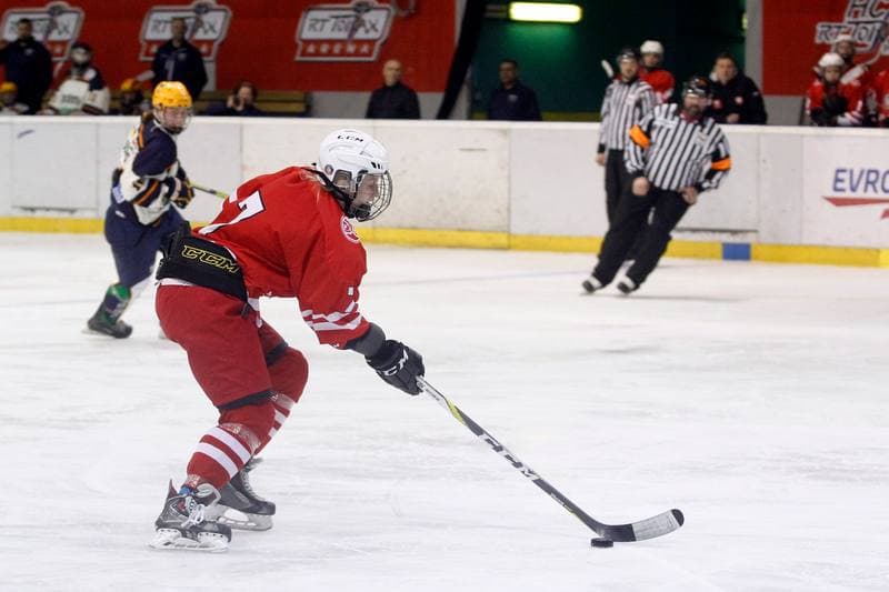 Ice Hockey. Women's Friendly Match. Poland - Ontario. 04.04.2017
