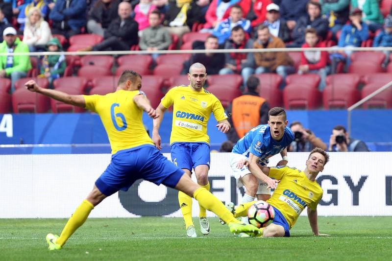Football. Polish Cup Final. Lech Poznan - Arka Gdynia. 02.05.2017