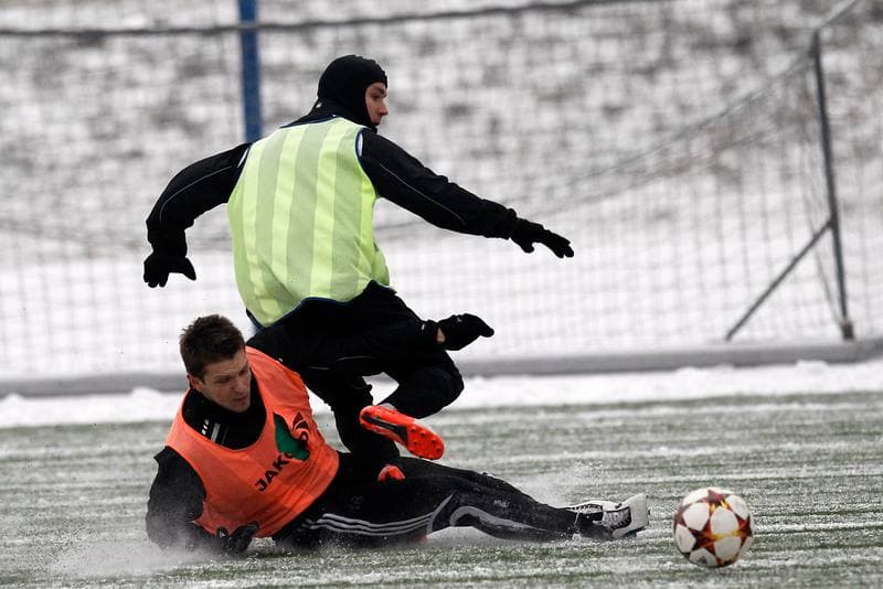 Football. Rozwoj Katowice. Training. 05.01.2016