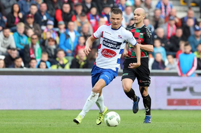 Football. Nice I Liga. Podbeskidzie Bielsko-Biala - GKS Tychy. 13.05.2017