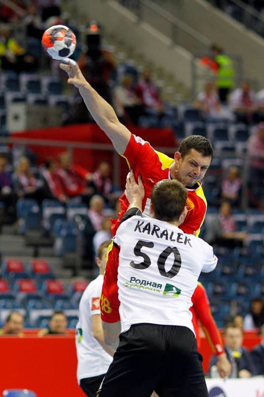 Handball. EHF Euro 2016. FYR Macedonia - Belarus. 27.01.2016