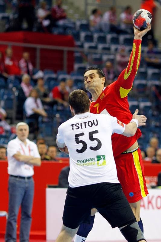Handball. EHF Euro 2016. FYR Macedonia - Belarus. 27.01.2016