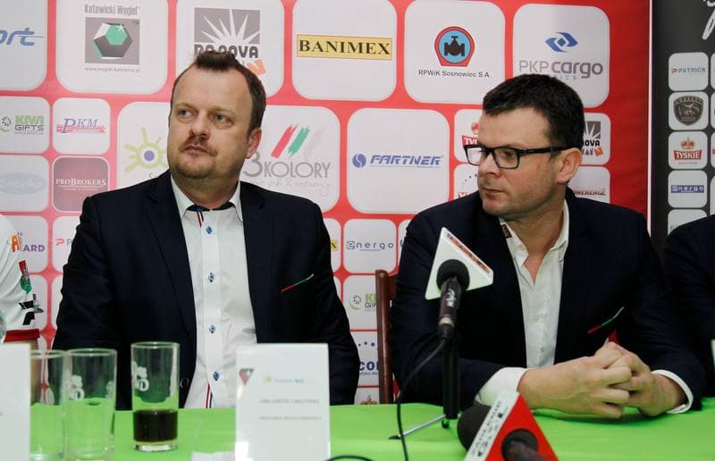 Football. Zaglebie Sosnowiec. Press Conference. 02.03.2016