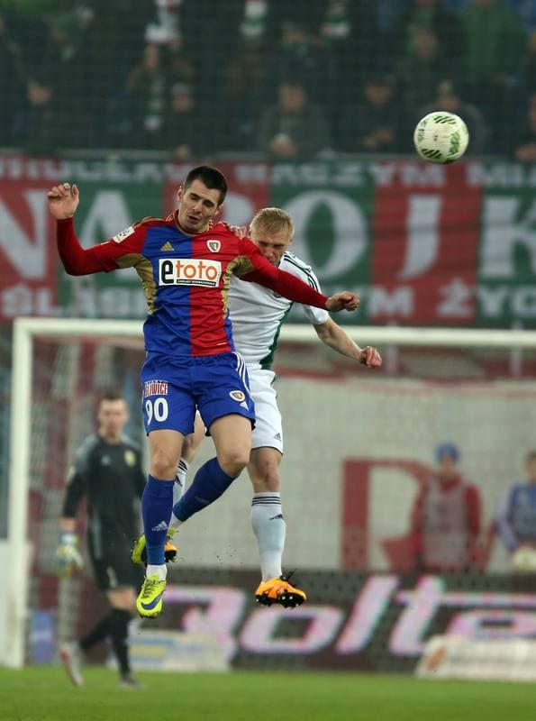 Football. PKO BP Ekstraklasa. Piast Gliwice - Slask Wroclaw. 08.03.2016