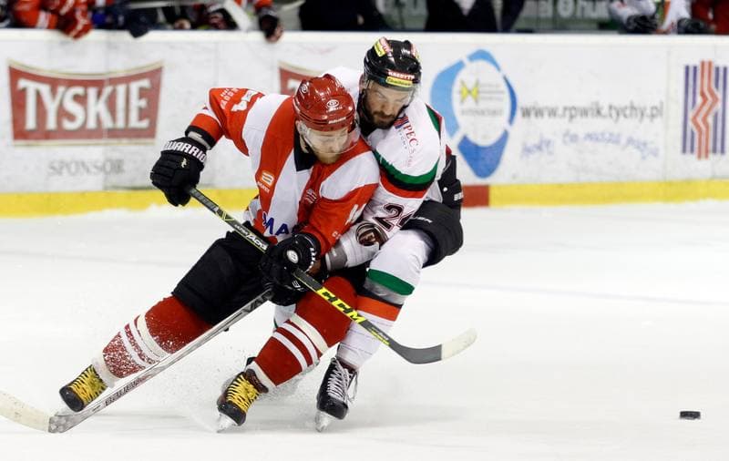 Ice Hockey. Polish Hockey League. GKS Tychy - Comarch Cracovia. 18.03.2016