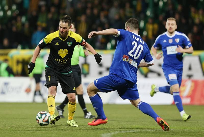 Football. I Liga. GKS Katowice - Pogon Siedlce. 19.03.2016