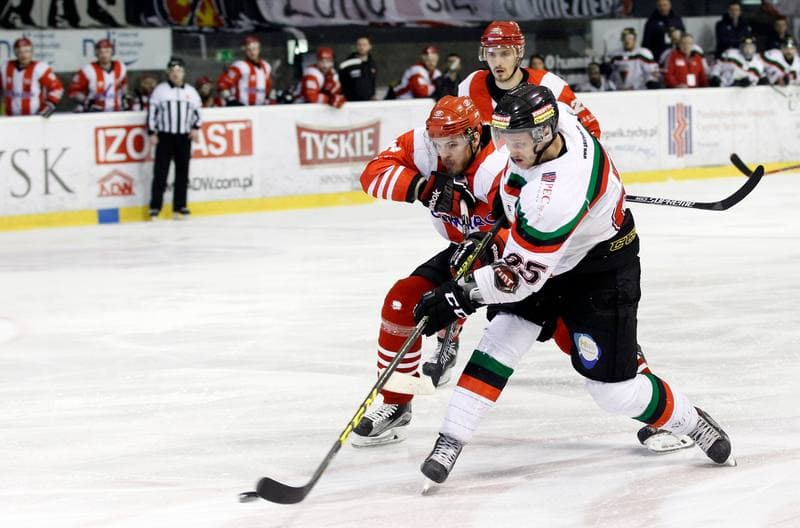 Ice Hockey. Polish Hockey League. GKS Tychy - Comarch Cracovia. 24.03.2016