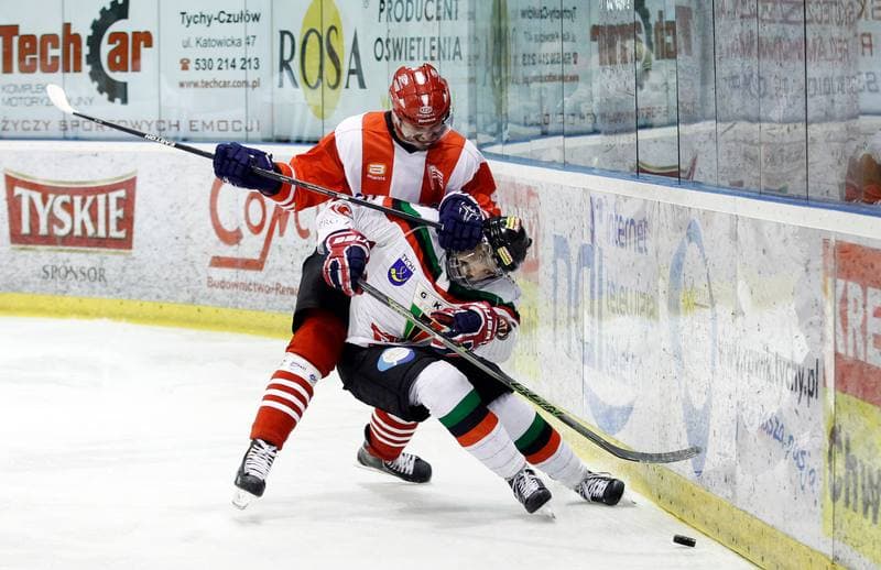 Ice Hockey. Polish Hockey League. GKS Tychy - Comarch Cracovia. 24.03.2016