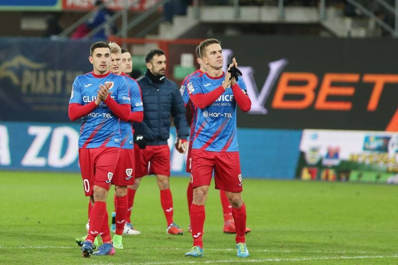 Football. Lotto Ekstraklasa. Piast Gliwice - Legia Warsaw. 12.12.2017