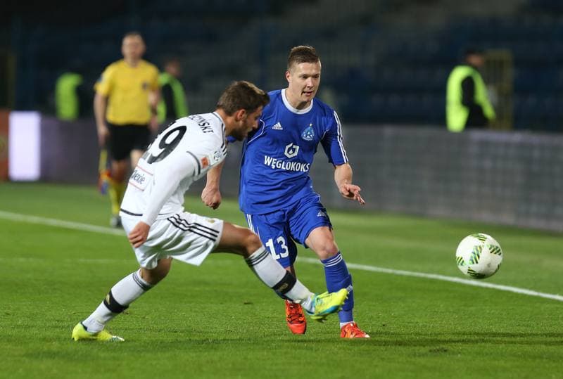 Football. Ekstraklasa. Ruch Chorzow - Legia Warsaw. 19.04.2016