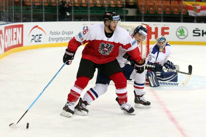 Ice Hockey. World Championship Division 1A. Korea - Austria. 23.04.2016