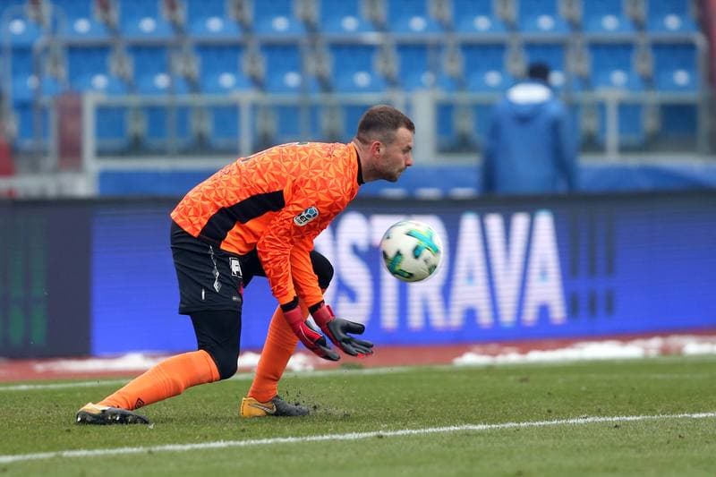 Football. Sparing. Banik Ostrava - Slavia Prague. 10.02.2018