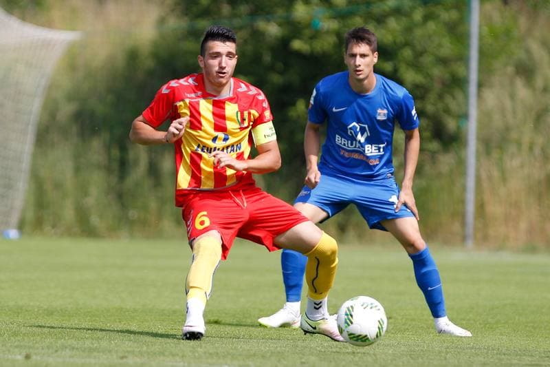 Football. Sparing. Bruk-Bet Termalica Nieciecza - Korona Kielce. 25.06.2016