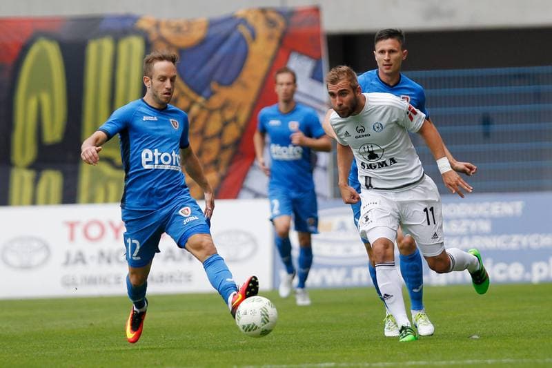 Football. Sparing. Piast Gliwice - Sigma Olomouc. 06.07.2016