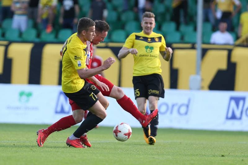 Football. Nice I Liga. GKS Katowice - Drutex Bytovia Bytow. 29.04.2018
