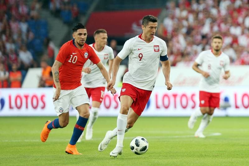 Football. International Friendly. Poland - Chile. 08.06.2018